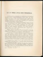 Buday Árpád: Az u. n. thrák lovasisten problémája. / Das Problem des sog. Thrakischen Reiters. Külön...