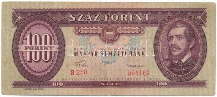 1957. 100Ft "B 250 064169" T:F,VG Adamo F29