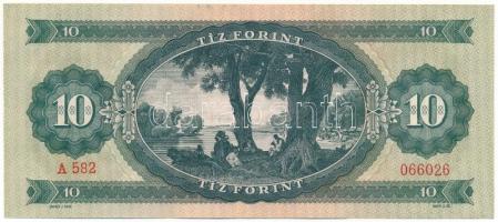 1957. 10Ft "A 582 066026" T:AU, hullámos papír
Adamo F4