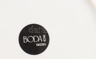 Kosta Boda egyszemélyes reggeliző szett, csésze alátéttel és desszertes tányér, jelzett, hibátlan, d...