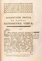 [Pray György (1723-1801)] Pray Georgii: Vita S. Elisabethae viduae Landgraviae Thuringiae, ducis Sax...