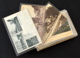 95 db RÉGI város képeslap, főleg Erdély / 95 pre-1945 town postcards, mainly Transylvania, Hungarian...