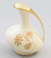 Alka Kunst mid-century füles váza, jelzett, hibátlan, m: 15,5 cm