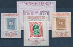 2004 MAFITT világtalálkozó 4 db-os emlékív garnitúra