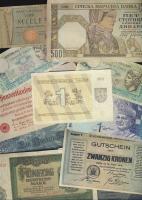 Vegyes külföldi bankjegy tétel, egész világ 136db T:II+,II,III,IV