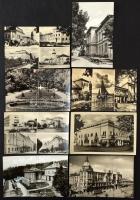 100 db MODERN magyarországi város képeslap, 1950-60-as évek / 100 modern Hungarian town postcards, 1950-60s