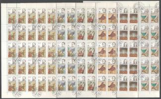 1985 Zeneszerzők hajtott teljes ívsor