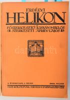 Erdélyi Helikon Próbakötet. Benne I. évf. 1.,2., 3. számok (1928. május, június, július), és IV. évf...