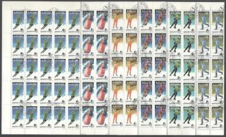 1987 Téli olimpia hajtott teljes ívsor
