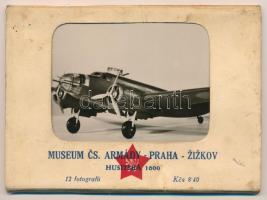 12 db MODERN képeslap: Prágai Katonai Múzeum, tokban / 12 modern postcards: Praha Military Museum, i...