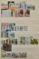 Erdők, tájak, növényzet 3.400 darabos motívum gyűjtemény az egész világból sok tengeren túlival, postatiszta teljes sorokkal. Magas katalógus érték!