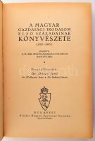 A magyar gazdasági irodalom első századainak könyvészete (1505-1805.) Bibliographia Litterarum Hunga...