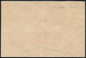 1910 Portós levél Ruttka-Kassa vasúti mozgóposta bélyegzéssel