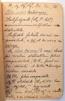 ca 1910-1930 20 db grafikus borítójú iskolai füzet