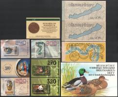 11 db (10 klf) bélyegfüzet (25.000)