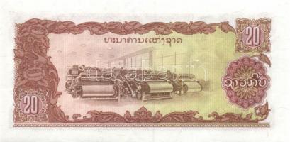 Laosz 7db (5 klf) bankjegy T:I