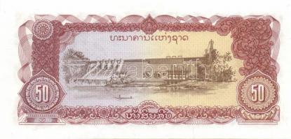 Laosz 7db (5 klf) bankjegy T:I