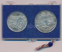 1974. 50Ft Ag + 100Ft Ag "Magyar Nemzeti Bank" pár eredeti, plombált, "Magyar Nemzeti...