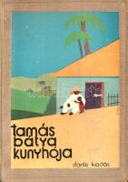 Beecher-Stowe, Harriet:  Tamás bátya kunyhója. A magyar ifjúság számára átdolgozta Benedek Marcell. Byssz Róbert rajzaival. Budapest, [1931]. Dante-kiadás (Athenaeum Rt. ny.) 194 + [2] p. (A Benedek Marcell-átdolgozás első kiadása.) Harriet Beecher-Stowe (1811-1896) rabszolgaság-ellenes regénye a 19. század meghatározó jelentőségű regénye (a Biblia után a legtöbb eladással büszkélkedhetett abban az időben), egyes vélemények szerint az Amerikai Egyesült Államok rabszolgatartáshoz való viszonyát is alapjaiban változtatta meg. A munka eredeti nyelven először 1852-ben jelent meg, sikere nyomán a világ számos nyelvére lefordították, az első magyar fordítás már 1853-ban napvilágot látott. Utána számos újabb és újabb változat jelent meg. Példányunk a Benedek Marcell által átdolgozott, Byssz Róbert szövegközti grafikáival illusztrált edícióból való, annak is első kiadásából, melyet az 1960-as évekig számos újrakiadás követett. A címlapon régi ajándékozási bejegyzés, példányunk egyes íveinek fűzése kissé meglazult. Színes, illusztrált, vaknyomásos kiadói félvászon kötésben, a gerincén gazdag ornamentikus grafikával.