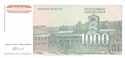 Jugoszlávia 6db klf bankjegy T:I