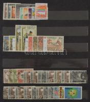 Mezőgazdaság motívum gyűjtemény, kb. 1.400 klf bélyeg 2 db A/4 berakóban