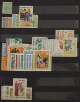 Mezőgazdaság motívum gyűjtemény, kb. 1.400 klf bélyeg 2 db A/4 berakóban