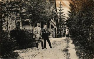 Borszékfürdő, Baile Borsec; Dr. Gáal villa. Kiadja Eisig Jakob (fl)