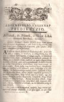 Padányi Biró Márton: 
Micae, & spicae evangelico-apostolice. Avagy Evangyéliumi kenyér-mor'...