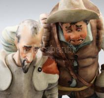 Poema Artistic Cluj Napoca (Kolozsvár) Don Quijote de la Mancha és hű társa Sancho Panza, festett po...