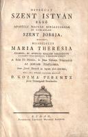 Kozma Ferenc Xavér: 
Ditsőűlt Szent István első apostoli magyar királyunknak ép romlatlan Szent Job...