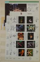 Hatalmas blokkgyűjtemény az egész világból, benne blokkok, kisívek, bélyegfüzetek, néhány összefüggé...