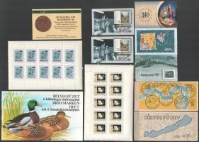 11 klf bélyegfüzet, az Újév bélyegfüzetek borító nélkül (22.000)