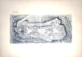 Munkács vára összegyűjtött tervei. Tíz lap. Összeállította Czigler Győző.
(Budapest), [1902]. (Klös...