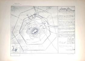 Munkács vára összegyűjtött tervei. Tíz lap. Összeállította Czigler Győző.
(Budapest), [1902]. (Klös...