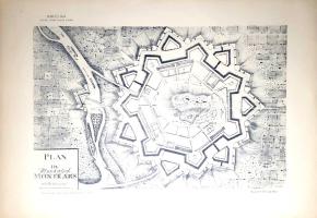 Munkács vára összegyűjtött tervei. Tíz lap. Összeállította Czigler Győző.
(Budapest), [1902]. (Klös...