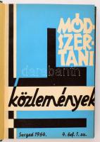 1964-1965 Módszertani Közlemények, a Szegedi Tanárképző Főiskola folyóirata IV. évf. 1-5. sz. + V. é...