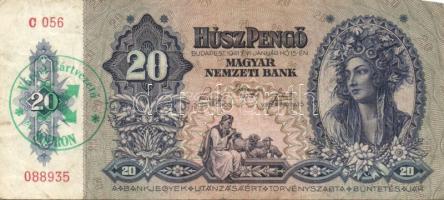 1930-41. 10P, 20P, 50P, 100P mindegyik "Városi Pártvezető, Sopron" bélyegzővel T:II