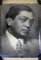 Ady Endre és Kodály Zoltán két nagy méretű fotója, kartonon. 30x45 cm Tekerve hosszában