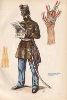 1848-49. A szabadságharc katonáinak egyenruhái. A képeket készítette: Domonkos Imre. Címlap és részl...