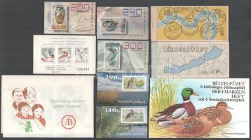 10 klf bélyegfüzet, az Újév borító nélkül (27.000)