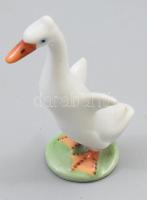 Herendi liba. Kézzel festett, jelzett, hibátlan 8 cm