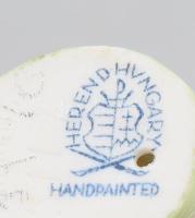 Herendi liba. Kézzel festett, jelzett, hibátlan 8 cm