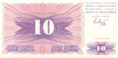 Bosznia Hercegovina 6db klf bankjegy T:I