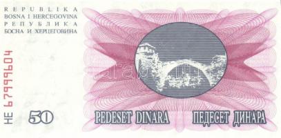 Bosznia Hercegovina 6db klf bankjegy T:I