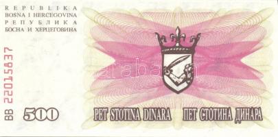 Bosznia Hercegovina 6db klf bankjegy T:I