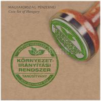 2024. 5Ft-200Ft (6xklf) "Környezetirányítási rendszer" forgalmi szett felelős erdőgazdálkodásból származó karton dísztokban, újrahasznosított anyagból készült bliszterben T:BU