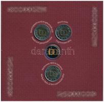 2019. "Az első rézötvözetű és az utolsó acél bicolor 100Ft-os forgalmi érme" érmeszett, be...