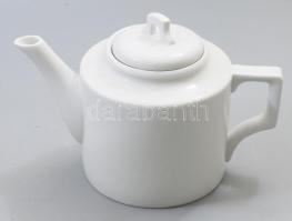 Zsolnay teás kanna, jelzett, 25x15,5 cm