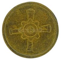 Horvátország / Olasz megszállás 1941-1943 Szebenikó 2L sárgaréz "Stabilimento di Sebenico"...