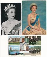 II. Erzsébet - 3 db MODERN képeslap / Elizabeth II - 3 modern postcards